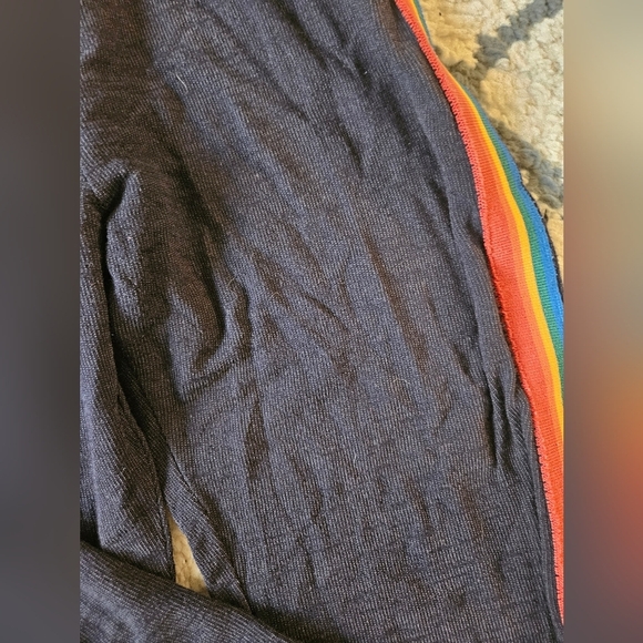 Monrow for Revolve size small rainbow jogger - Picture 5 of 6
